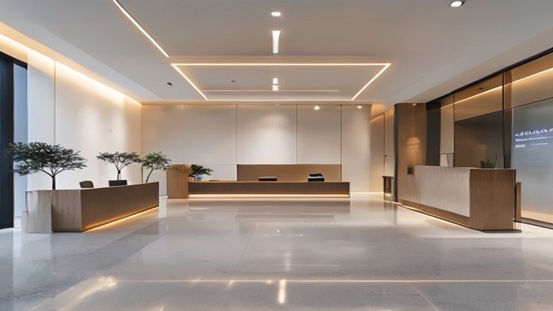 社区互助站里大家互帮互助的画面
